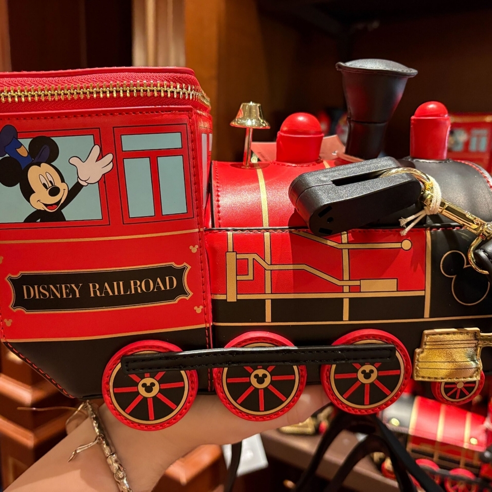 Disney Parks Light Up Disney Railroad Loungefly